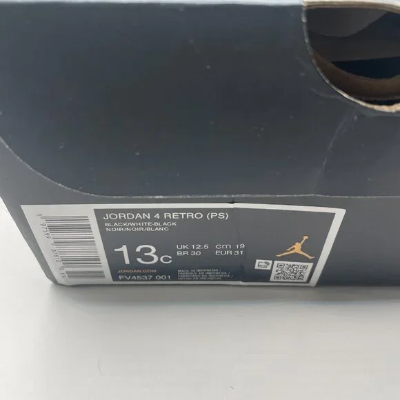 JORDAN 4 RETRO PS 13C
